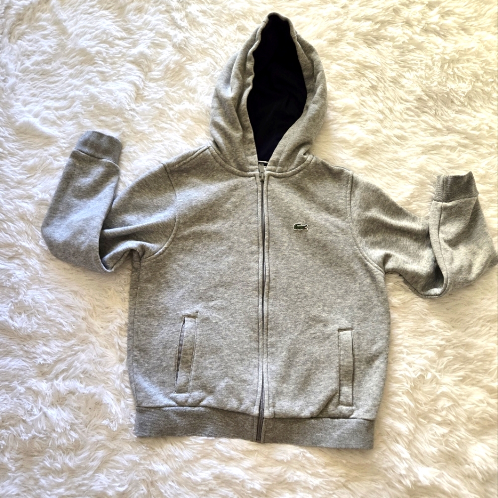🧥 Lacoste Kids Sports Tennis Zippered Fleece Jacket